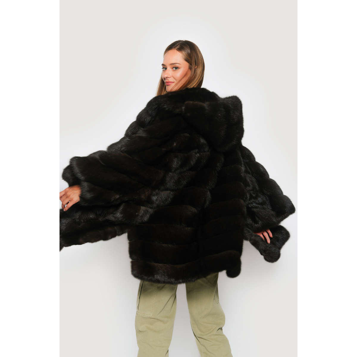 designer fur coat