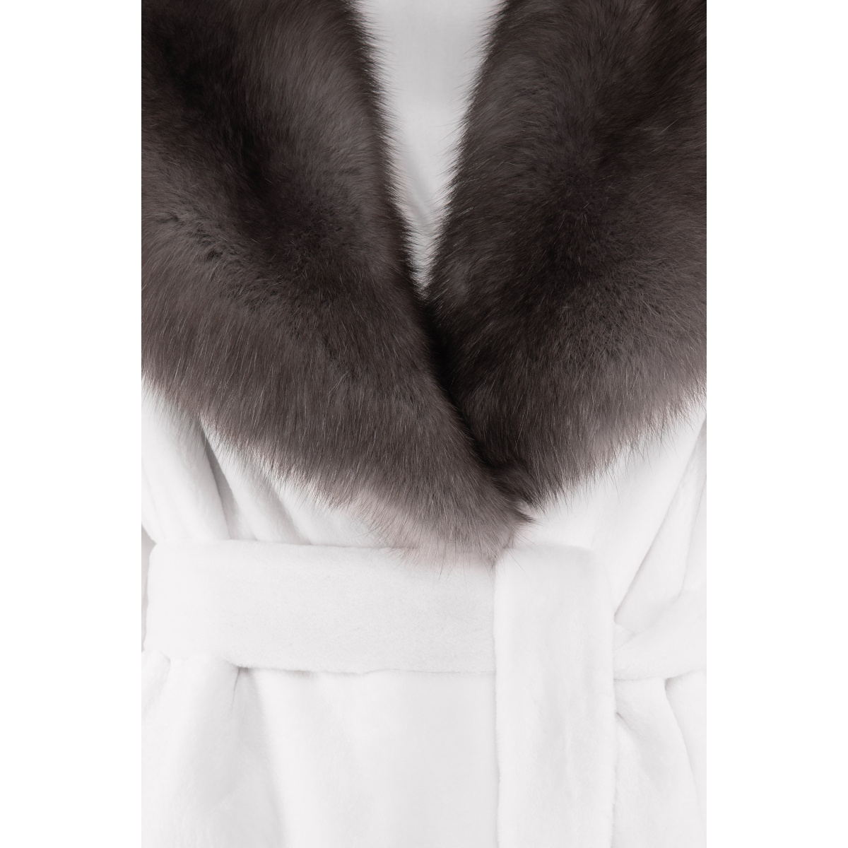 White Mink fur Coats