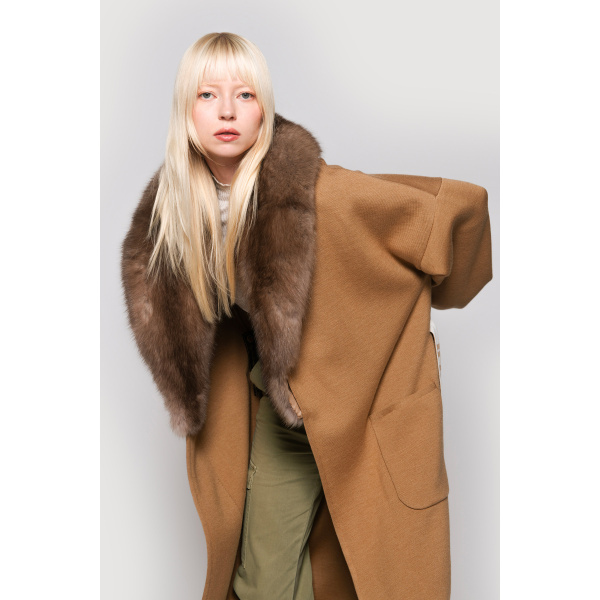 designer fur coat