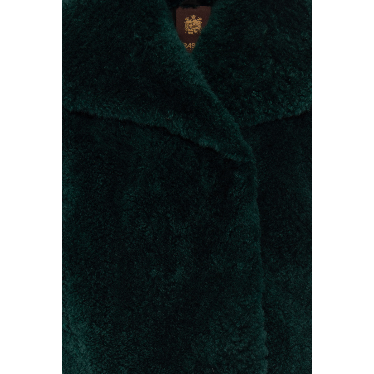 Green Mohair Coat fur Jackets