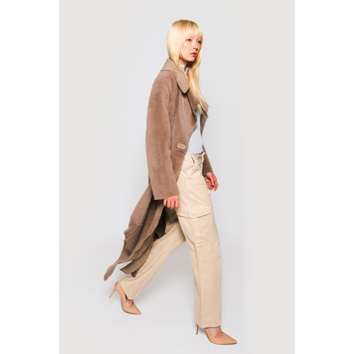 Brown Shearling Coat fur Coats