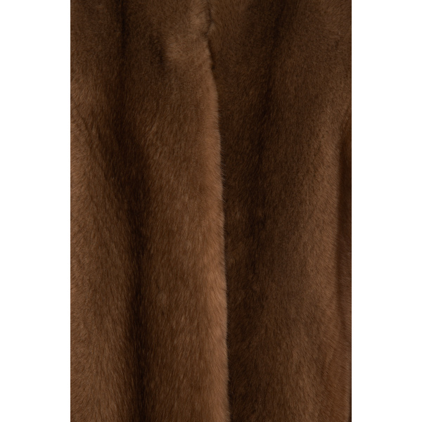 Brown Mink fur Coats