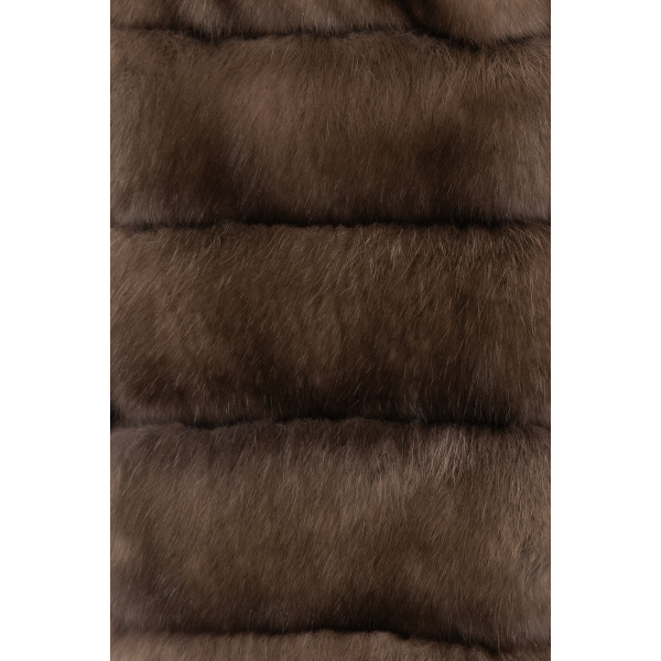 Brown Sable fur Jackets