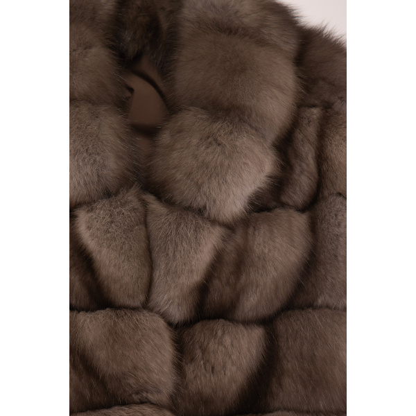 Brown Sable fur Jackets