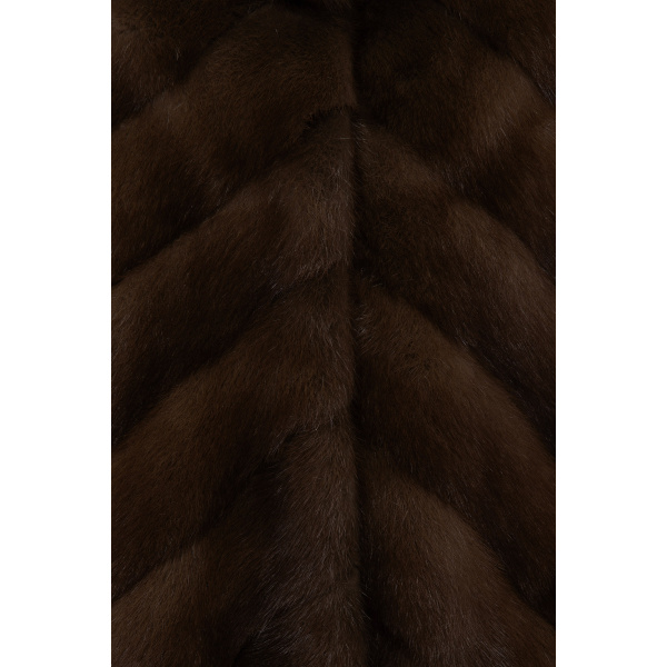 Brown Mink fur Jackets