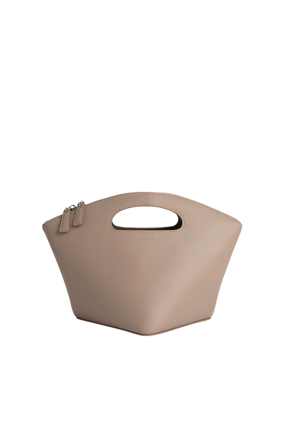 By Far Rubik Taupe Box Calf Leather