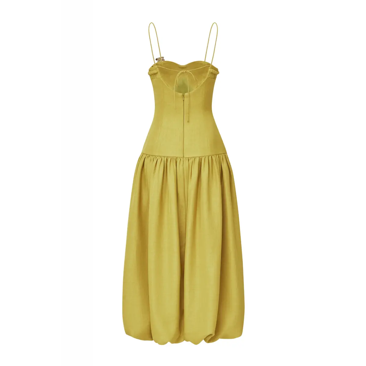 CHATS by C.Dam Yellow Sphinx Dress