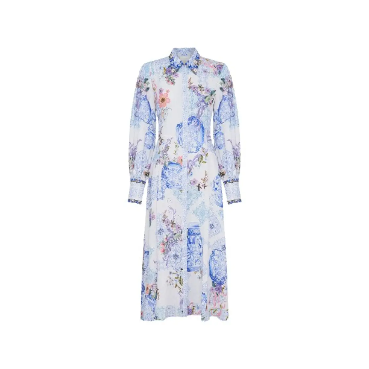 Camilla Waist Tie Shirt Dress93654 nobg