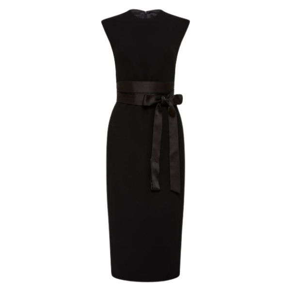 Carla Zampatti Black dress long dress 1317585 nobg