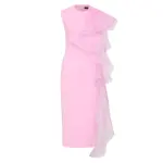 Carla Zampatti Pink midi dress 462039 nobg