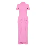 Carla Zampatti Pink midi dress49673 nobg