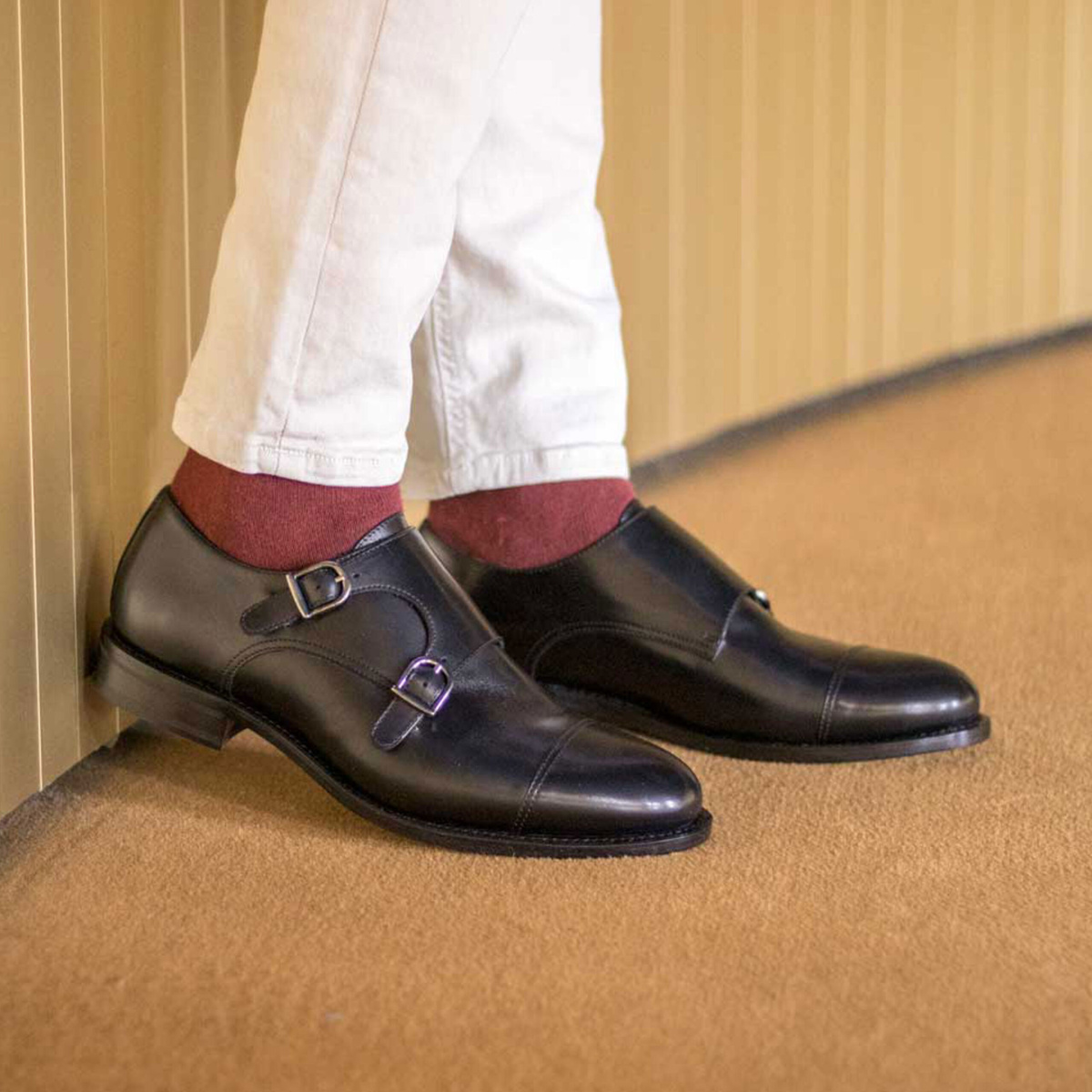 monk strap shoes