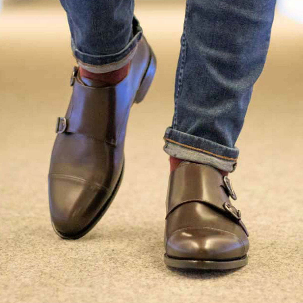 monk strap shoes