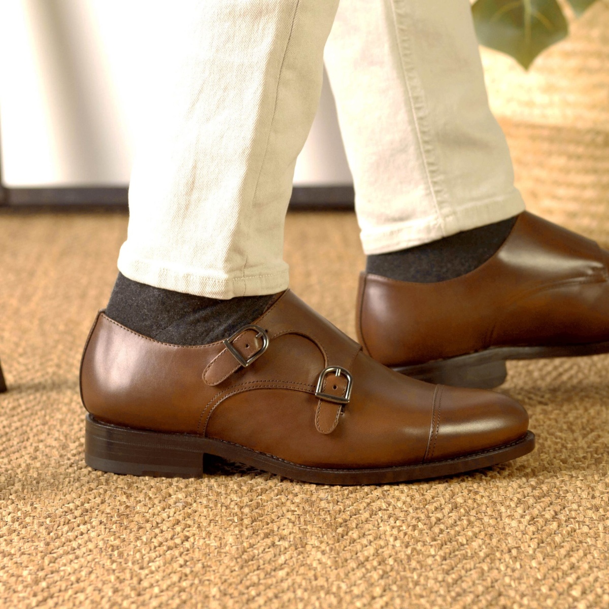 mens monk strap shoes