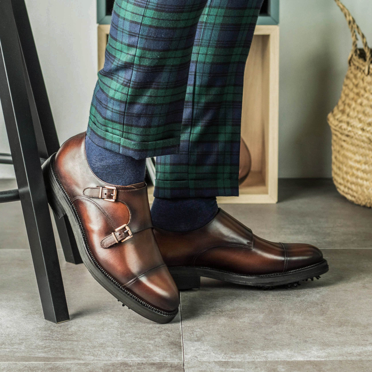 monk strap shoes