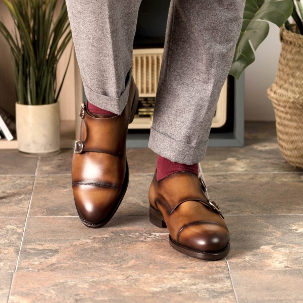 mens monk strap shoes