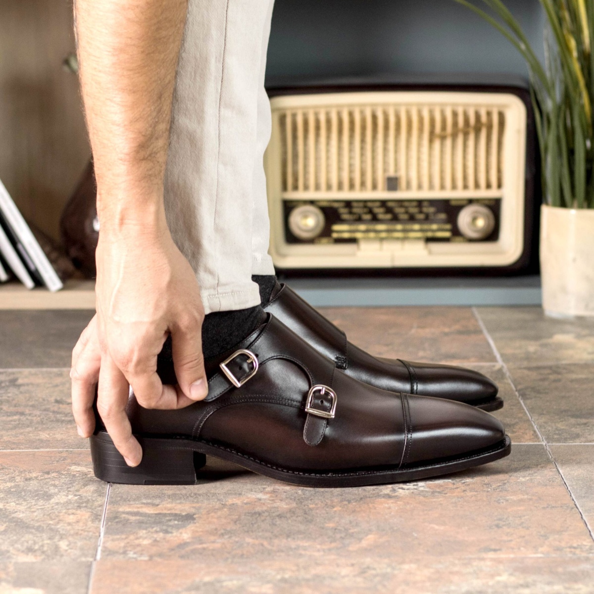 monk strap shoes