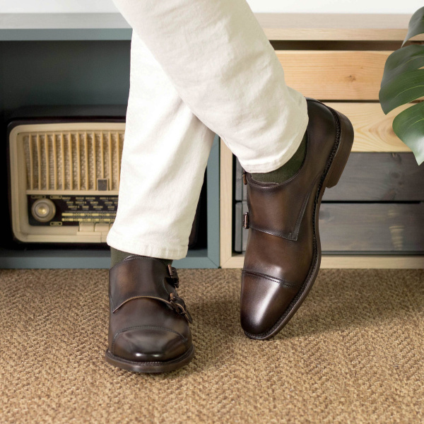 mens monk strap shoes