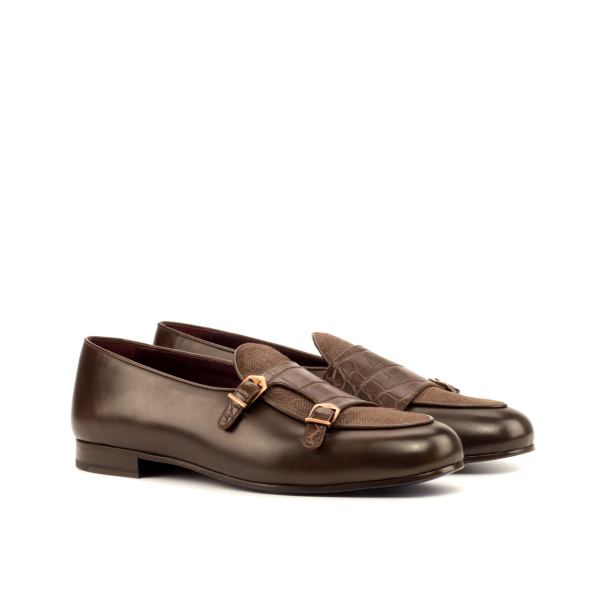 Brown Monk Slipper Shoe