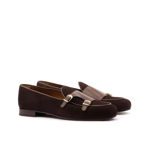 Brown Monk Slipper Shoe