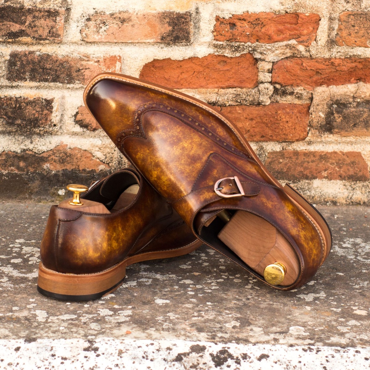 monk strap shoes