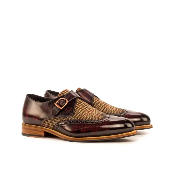 Brown Single Monk Shoe