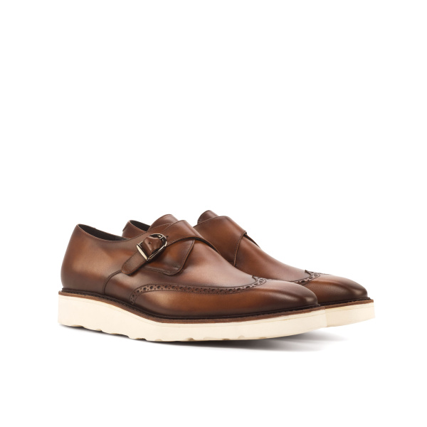 Brown Single Monk Shoe