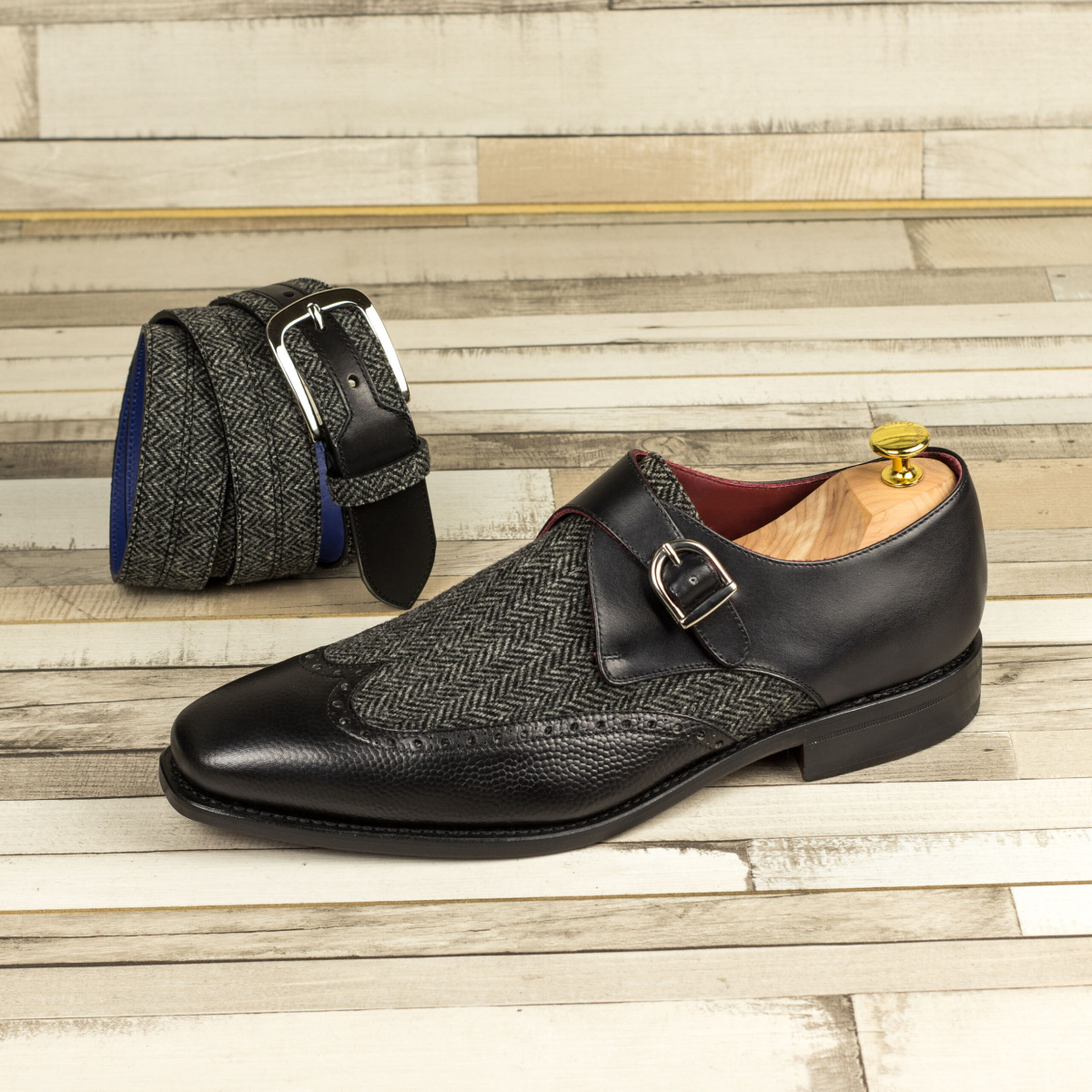 monk strap shoes