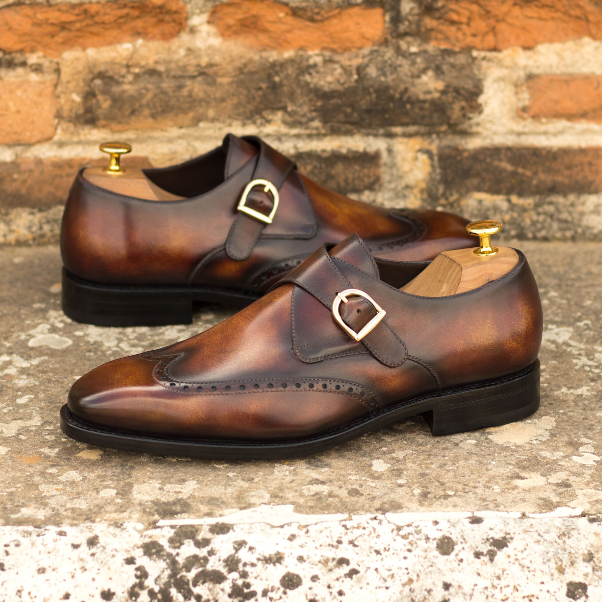 monk strap shoes