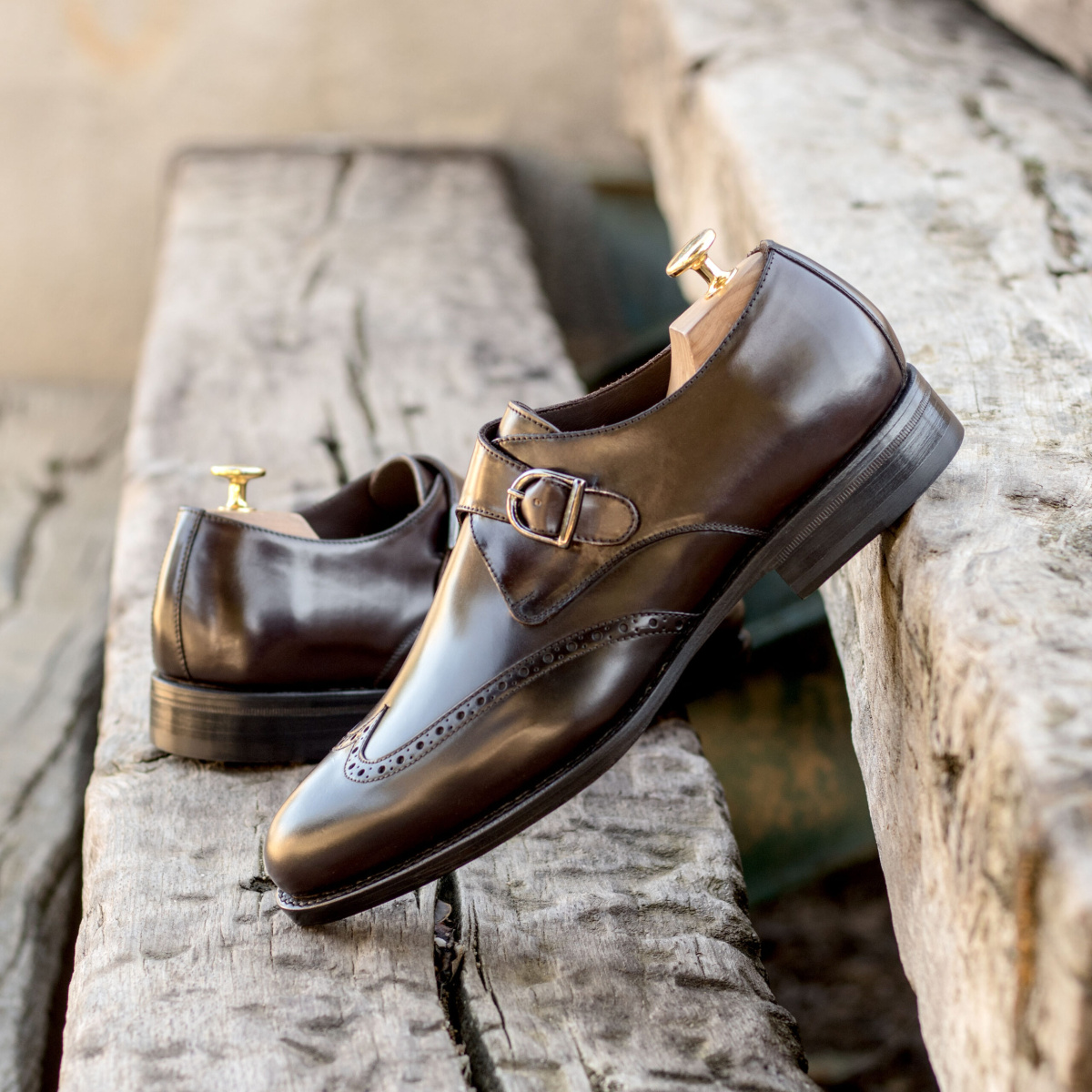 monk strap shoes