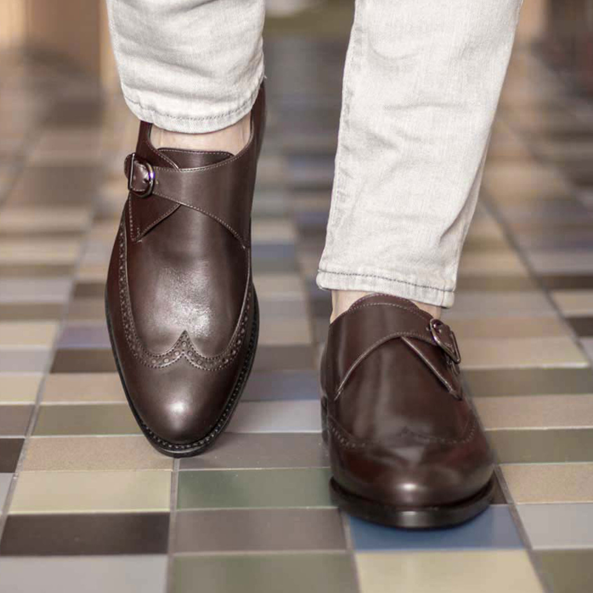 monk strap shoes