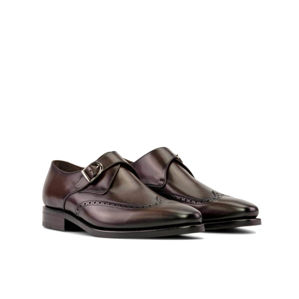 Brown Single Monk Shoe