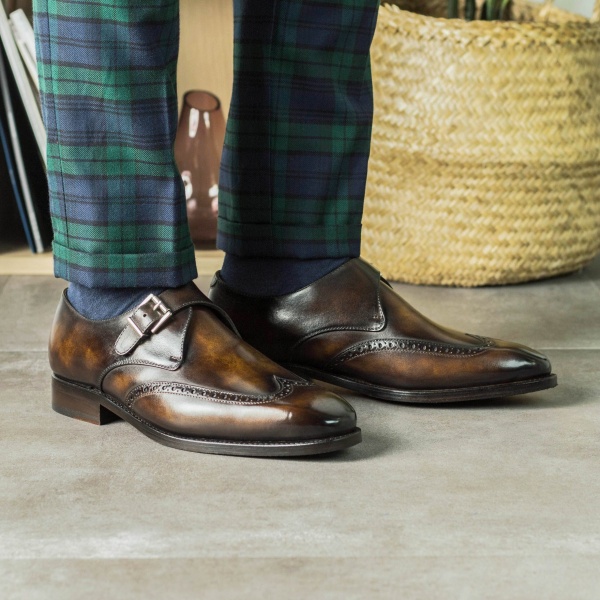 monk strap shoes