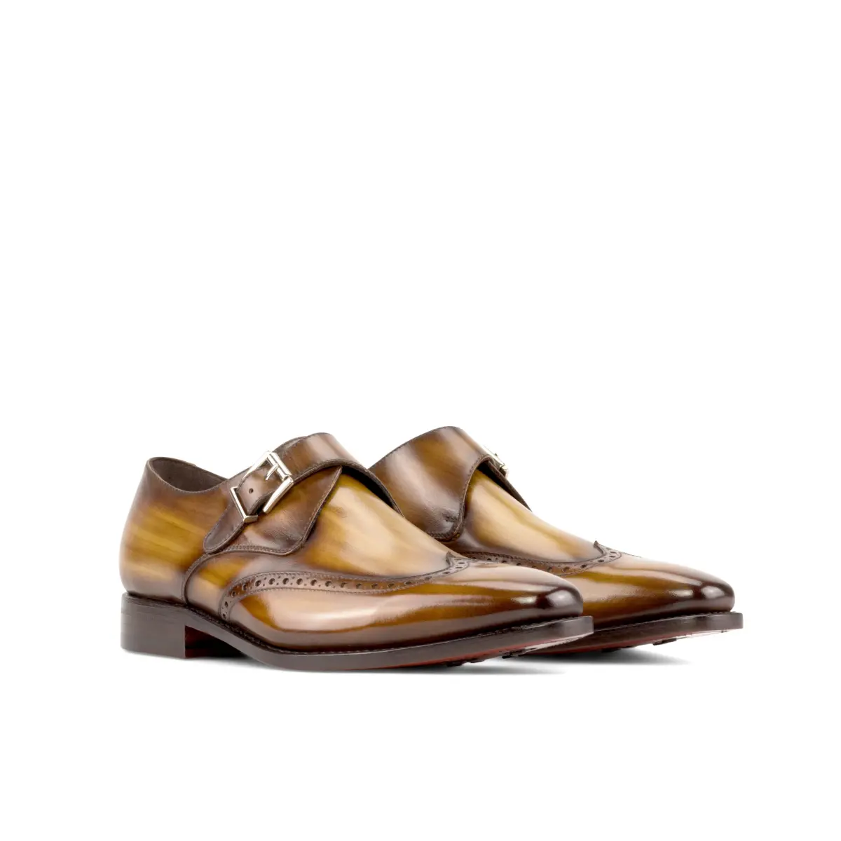 Brown Single Monk Shoe