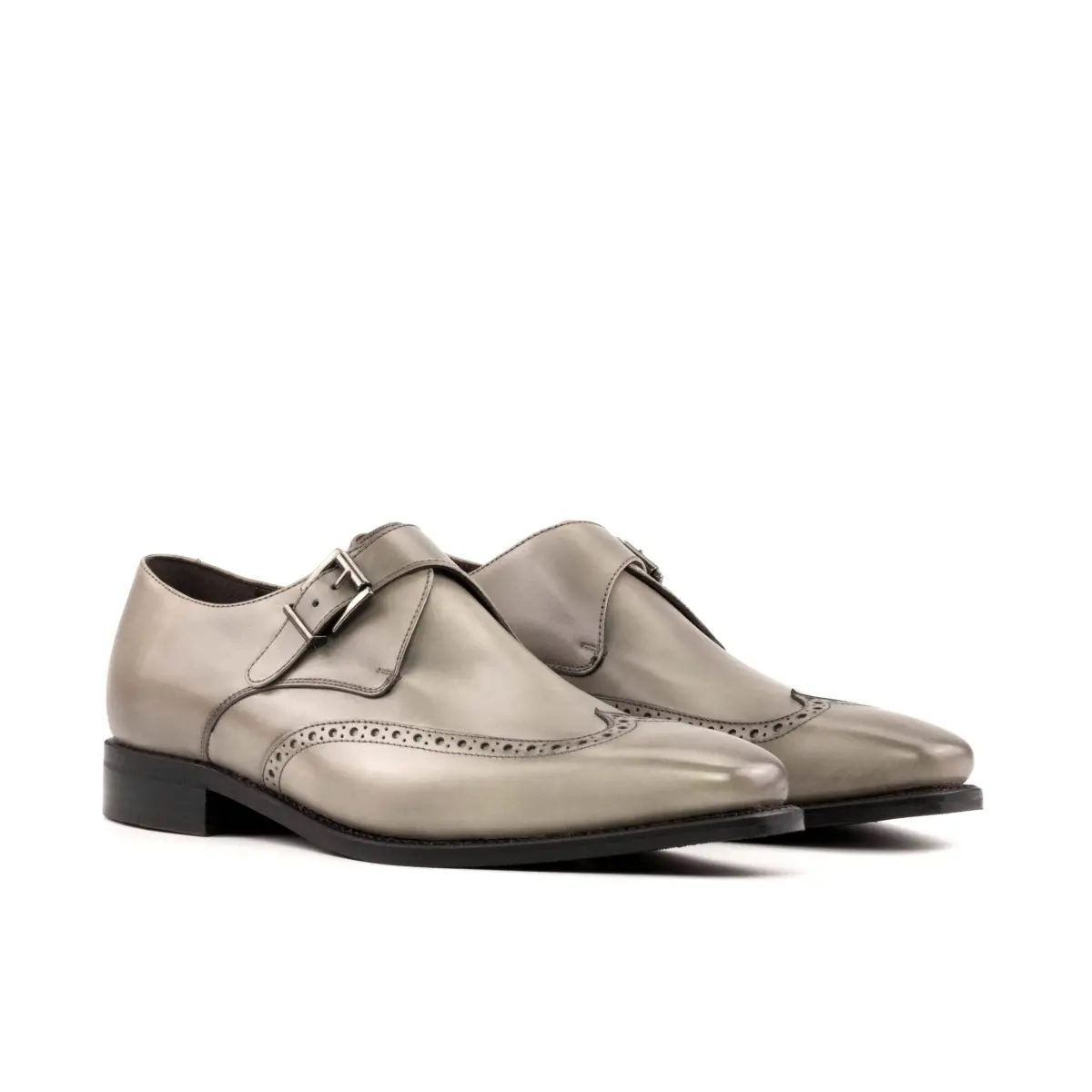 Ivory Single Monk Shoe