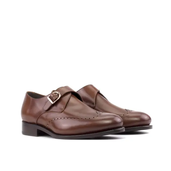 Brown Single Monk Shoe