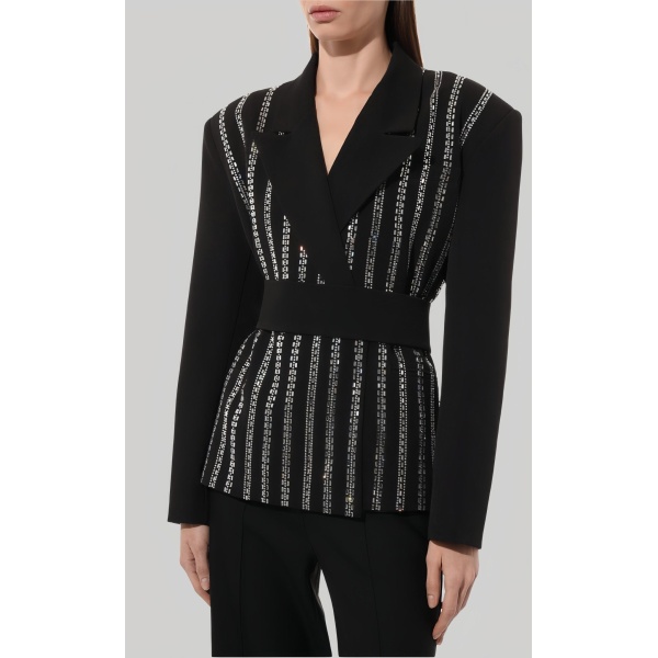 Loulou Brand Jackets Diamanté Blazer Clothing clothing Coveti