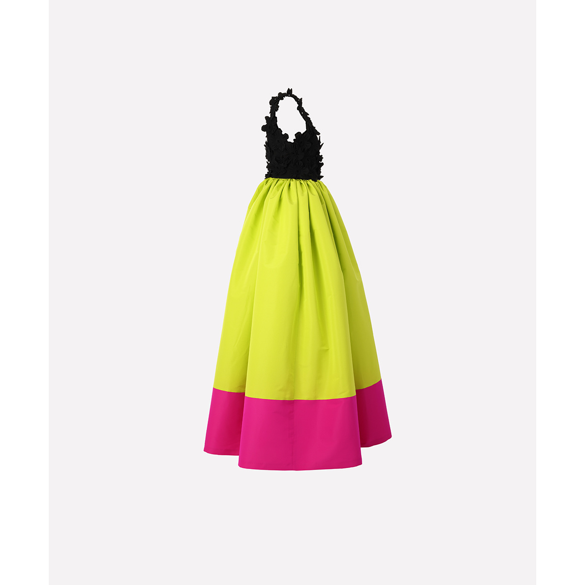 Greta Constantine Green La Moine Neon Gown