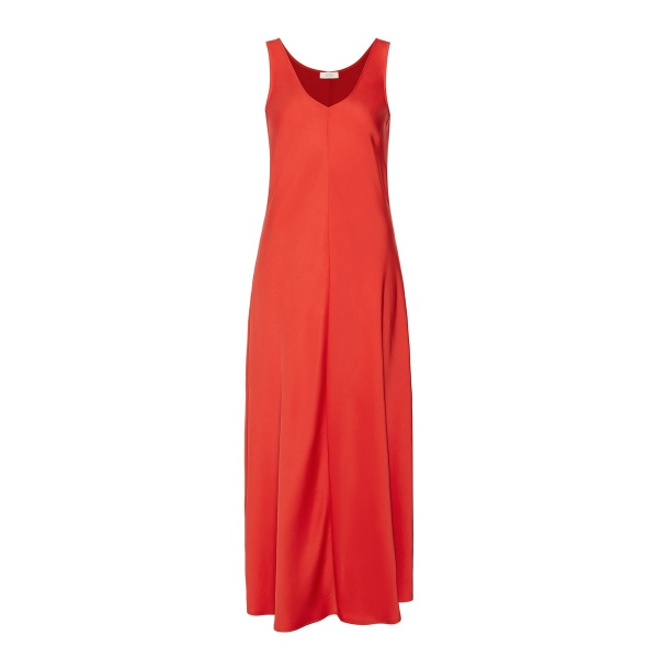 Lapointe Satin Bias Maxi Dress