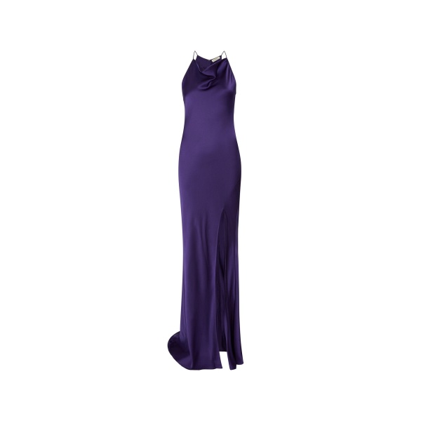 Lapointe Satin Halter Gown