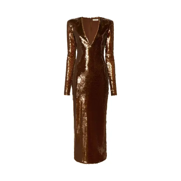 Lapointe Sequin Midi Dress