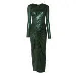 Lapointe-Shiny-Jersey-Sarong-Dress Lapointe Shiny Jersey Sarong Dress