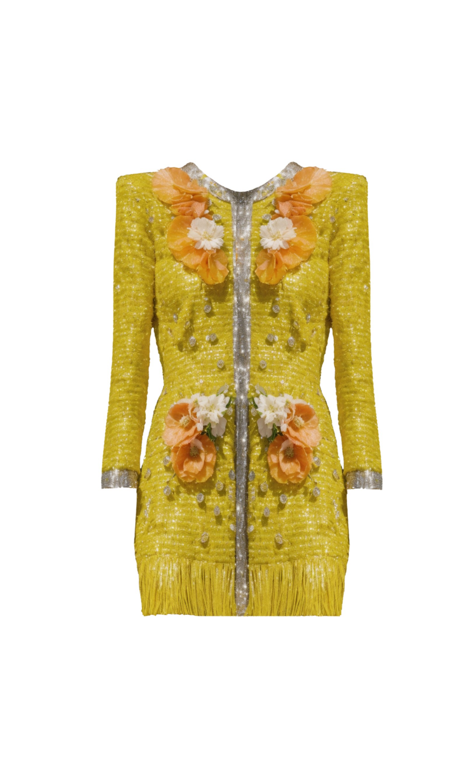 Loulou Brand yellow mini dress An Affair To Remember Tweed Dress Clothing clothing Coveti