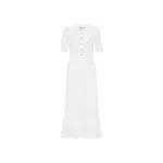 Rebecca-Vallance-Alice-Knit-Midi-Dress-Ivory Rebecca Vallance Alice Knit Midi Dress Ivory