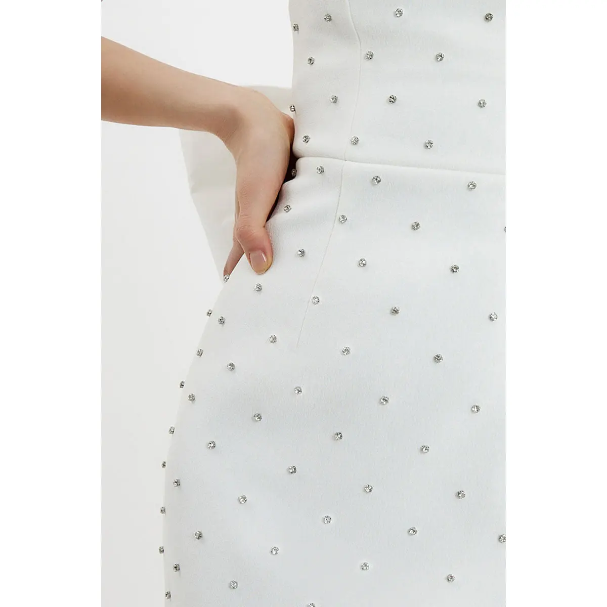 Rebecca Vallance Alpine Bow Midi Dress