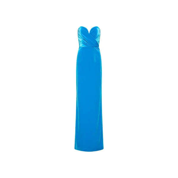 Rebecca Vallance Bernadette Gown Blue