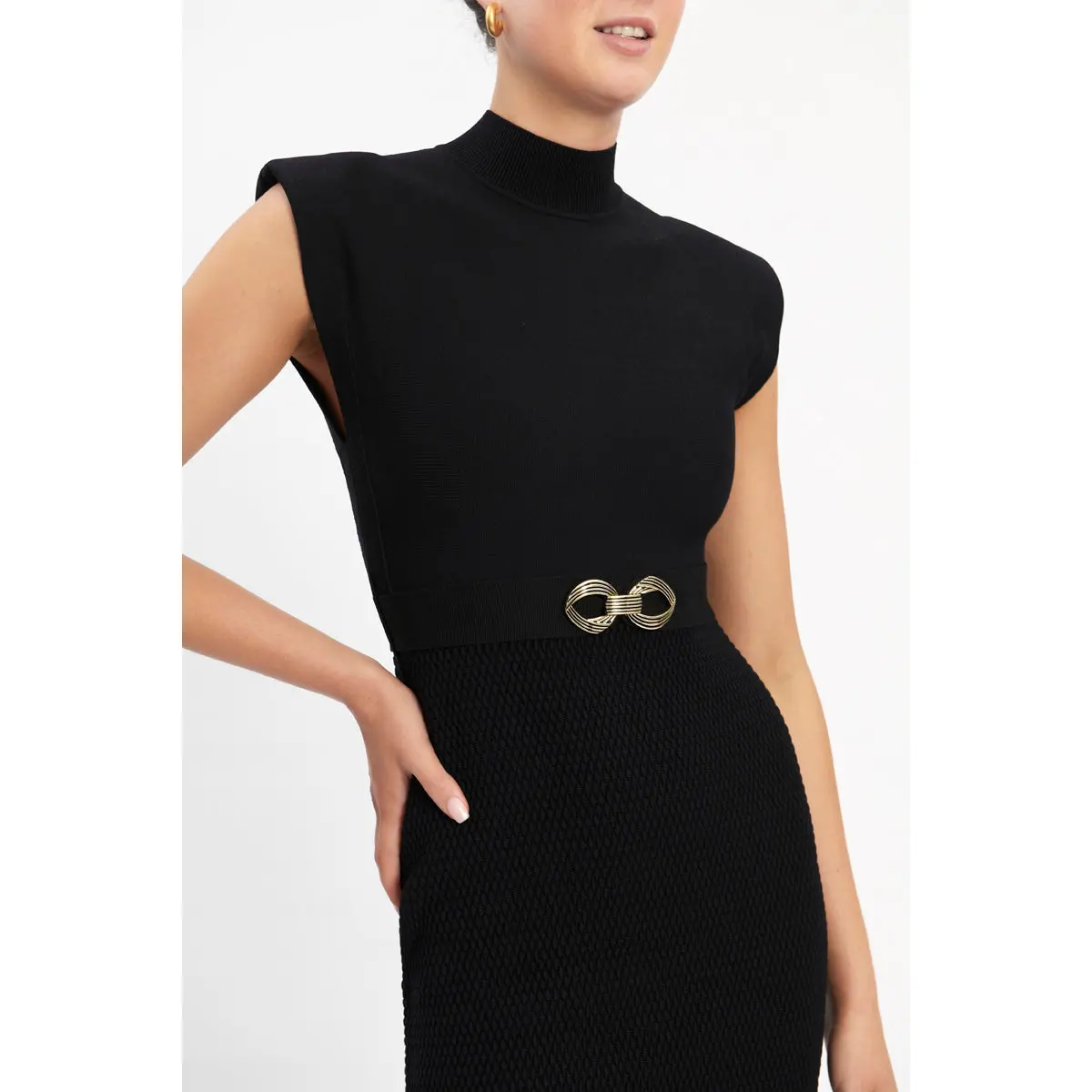 Rebecca Vallance Braque Knit Mini Dress