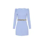 Rebecca-Vallance-Carine-Long-Sleeve-Mini-Dress-Baby-Blue Rebecca Vallance Carine Long Sleeve Mini Dress Baby Blue