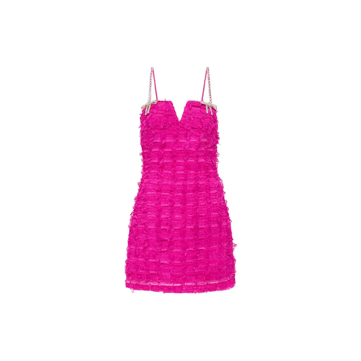 Rebecca Vallance Cherie Amour Mini Dress Hot Pink