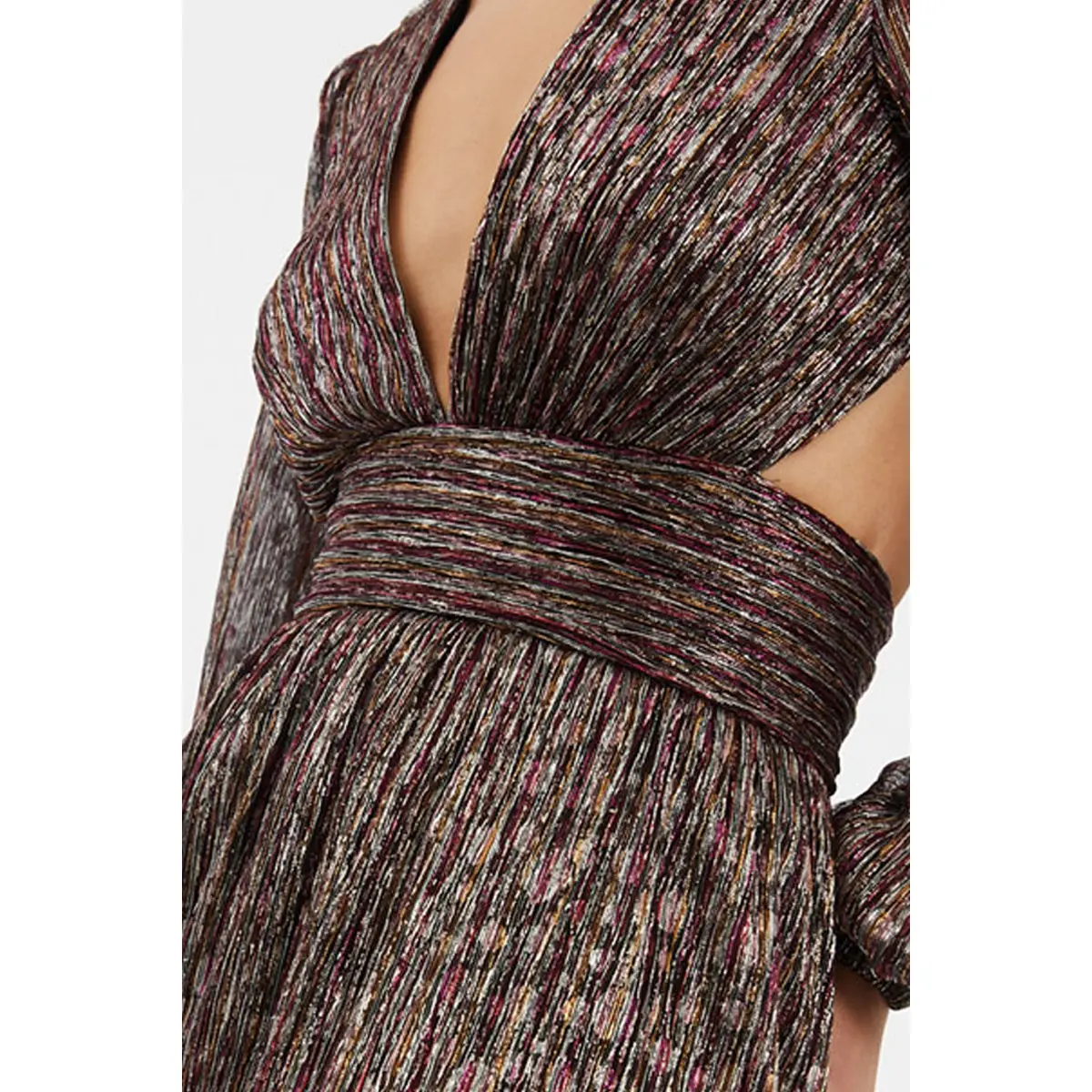 Rebecca Vallance Claude Gown Metallic